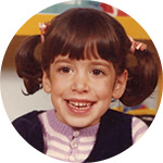 Photographie de Fannie Dagenais à 5 ans