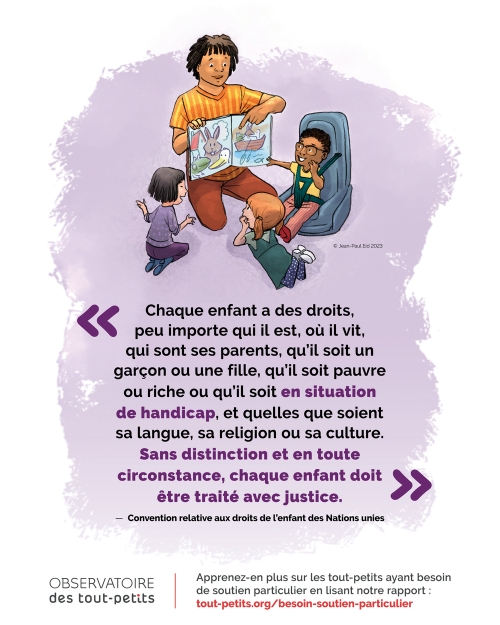 Enfants ayant besoin de soutien particulier - Convention Nations unies