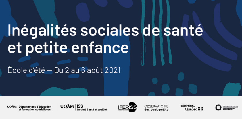 École d'été sur les inégalités sociales de santé et petite enfance : plus que quelques places disponibles!