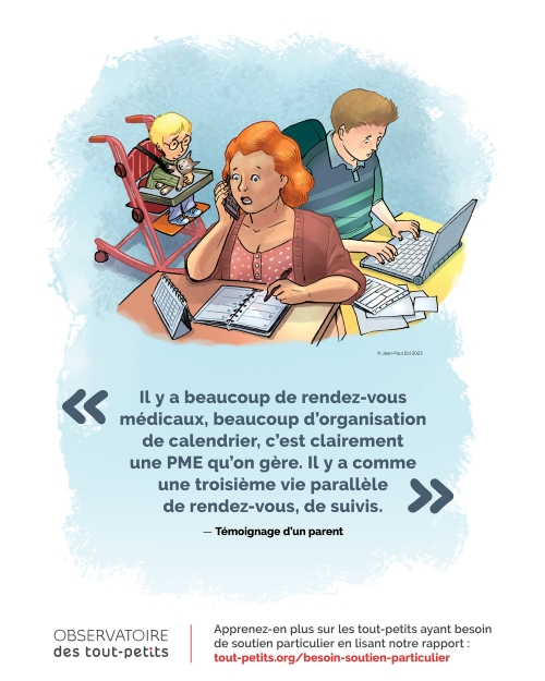 Enfants ayant besoin de soutien particulier - Témoignage parent 3