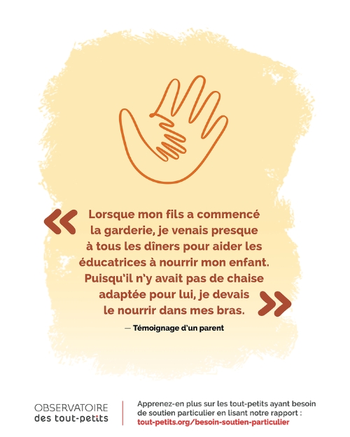 Enfants ayant besoin de soutien particulier - Témoignage parent 2